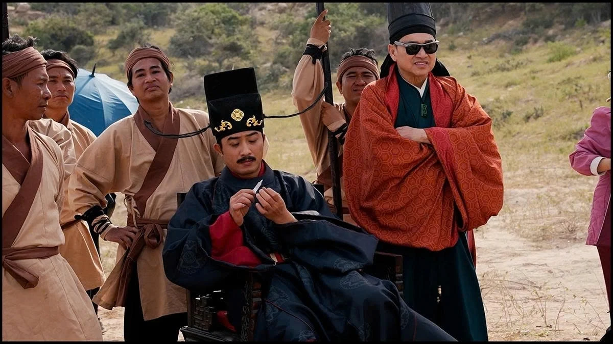 Tạo hình gây tò mò của Doãn Quốc Đam trong vai Quan Chạch tại dự án "Trùm sò"