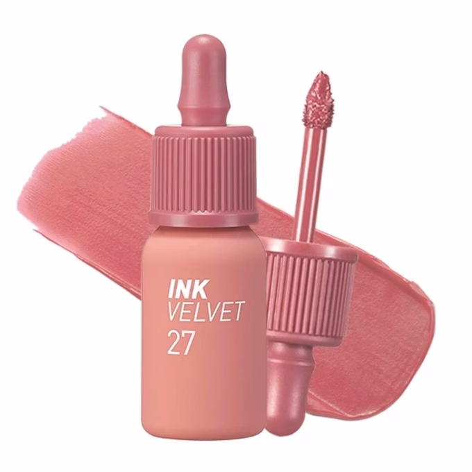 Peripera Ink The Velvet: Dòng tint lì bền màu, sắc độ đậm, giúp giữ vẻ tươi tắn suốt cả ngày. Giá tham khảo: 350.000 đồng