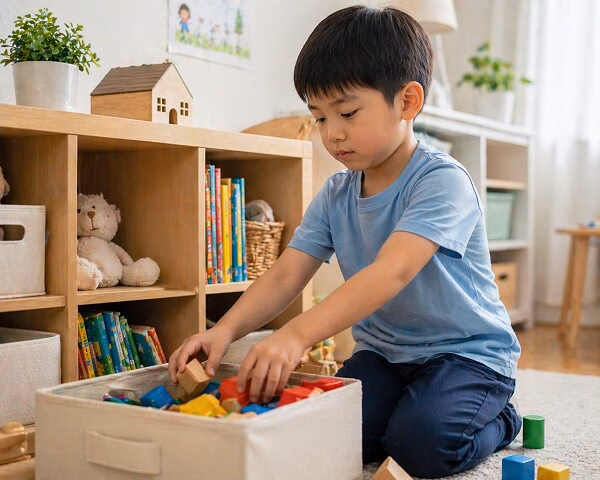 Trẻ có khả năng tự quản lý thời gian và làm việc một cách có phương pháp.