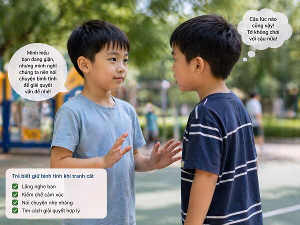 Duy trì sự ổn định về mặt cảm xúc và giữ bình tĩnh.