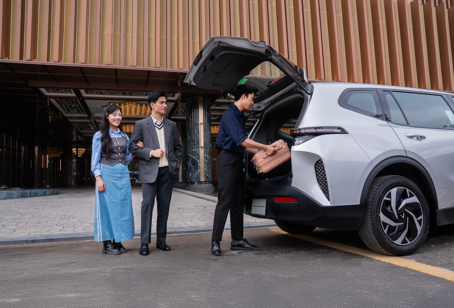 VinFast Limo Green tối ưu không gian cho mọi thành viên trong gia đình