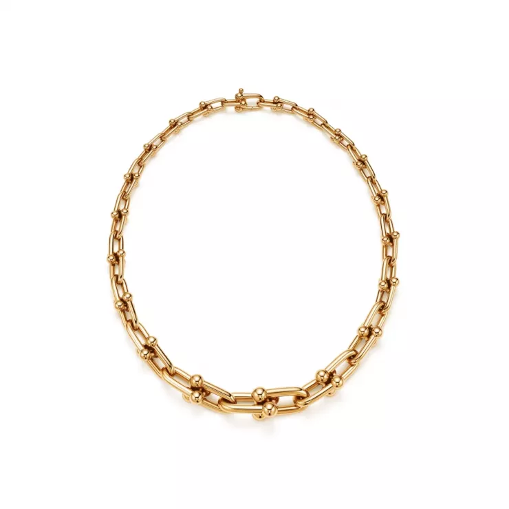 Sự xa hoa đến từ chiếc vòng cổ vàng 18K của Tiffany & Co